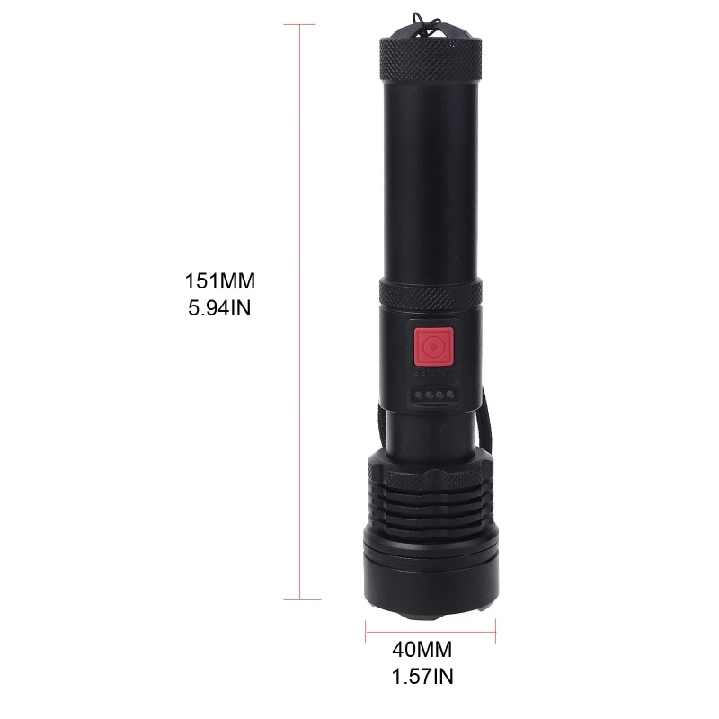 Super Bright LED Handheld Mini Flashlights USB Rechargeable Telescopic Zoom Flashlight Outdoor Camping Emergency Torch
Super Bright LED Handheld Mini Flashlights USB Rechargeable Telescopic Zoom Flashlight Outdoor Camping Emergency Torch
