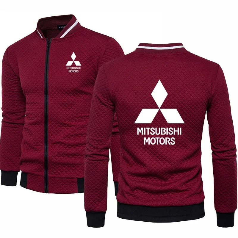 Spring Autumn Men's baseball jacke men Mitsubishi Car Logo High Quality Cotton Men's baseball jacket Sweatshirts H
Spring Autumn Men's baseball jacke men Mitsubishi Car Logo High Quality Cotton Men's baseball jacket Sweatshirts H