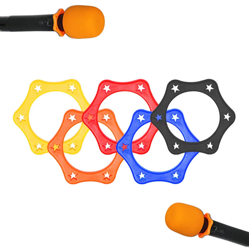 6Pcs Rubber Anti-rolling Mic Protection Ring For Handheld Wireless Microphone Cute Mini Antislip Sleeve
6Pcs Rubber Anti-rolling Mic Protection Ring For Handheld Wireless Microphone Cute Mini Antislip Sleeve