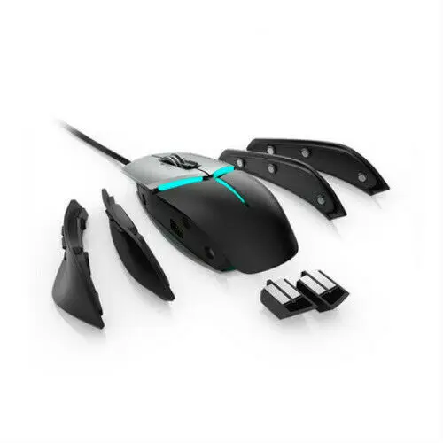 DELL Alienware AW959 gaming wired mouse 12000 DPI 5th gear adjustable Optical Computer Games Mouse 
DELL Alienware AW959 gaming wired mouse 12000 DPI 5th gear adjustable Optical Computer Games Mouse