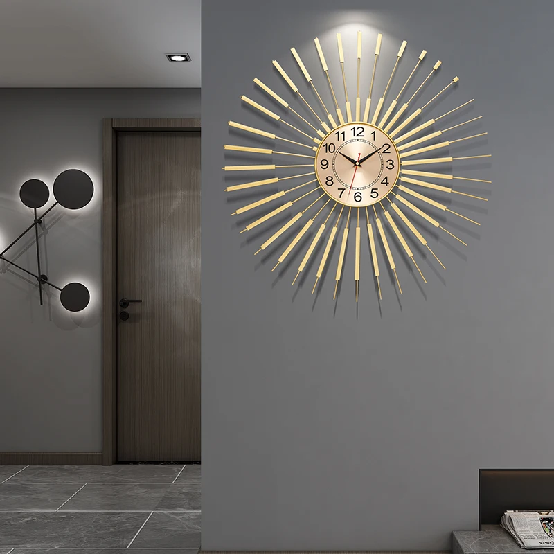European Style Wall Clock Wrought Iron Fashion Creativity Bedroom Clock Silent Personality Duvar Saati Home Decoration EB5WC 
European Style Wall Clock Wrought Iron Fashion Creativity Bedroom Clock Silent Personality Duvar Saati Home Decoration EB5WC