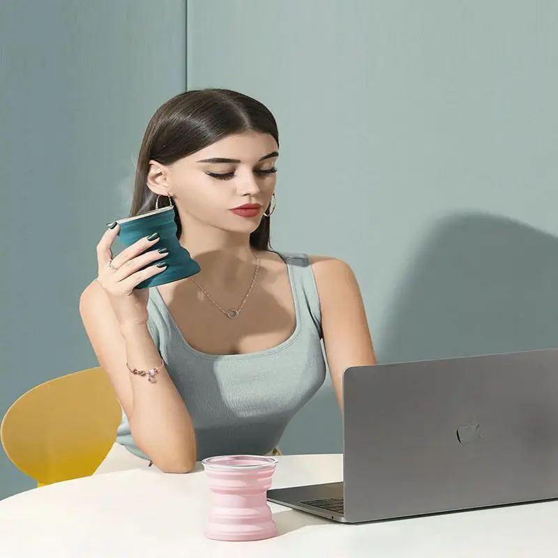 320 Ml Foldable Water Bottle Silicone Portable Cup Easy To Carry Travel Drinking Cup Office Foldable Water Bottle Saves Space
320 Ml Foldable Water Bottle Silicone Portable Cup Easy To Carry Travel Drinking Cup Office Foldable Water Bottle Saves Space