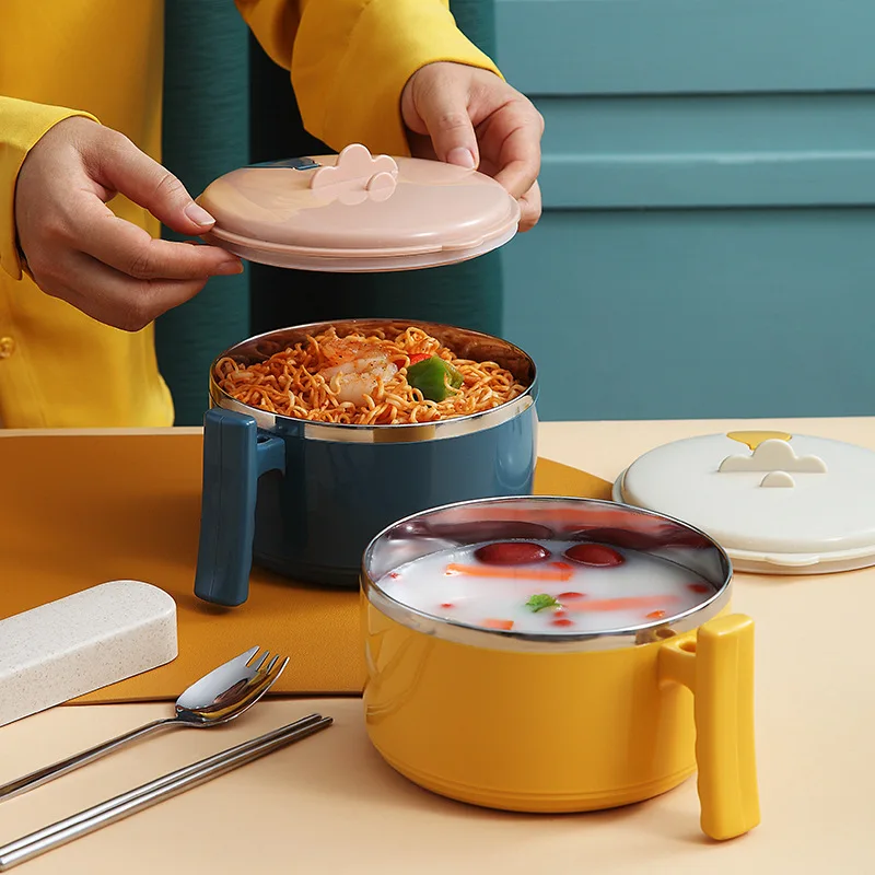 New Lunch Box Bento Box for Student Office Worker Double-layer Microwave Heating Lunch Container Food Storage Container
New Lunch Box Bento Box for Student Office Worker Double-layer Microwave Heating Lunch Container Food Storage Container