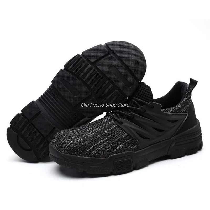 Non-slip Work Shoes For Men Work Boots With Steel Toe Cap Anti-piercing Safety Boots Men's Work Shoe Anti-puncture Work Sneakers
Non-slip Work Shoes For Men Work Boots With Steel Toe Cap Anti-piercing Safety Boots Men's Work Shoe Anti-puncture Work Sneakers