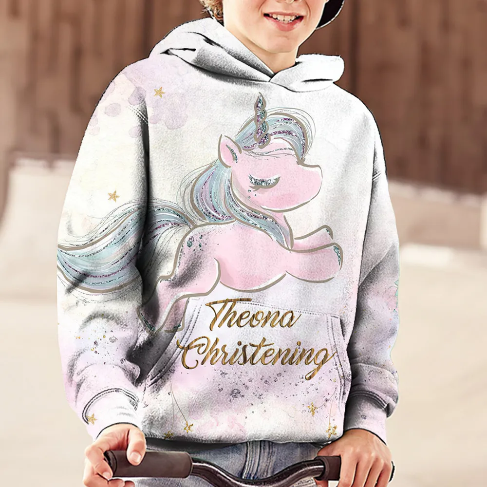 2021 Four Seasons 3d Unicorn Children's Digital Print Hoodie With Pockets Kawaii Loose Casual Cartoon Children's Sweatshirt
2021 Four Seasons 3d Unicorn Children's Digital Print Hoodie With Pockets Kawaii Loose Casual Cartoon Children's Sweatshirt