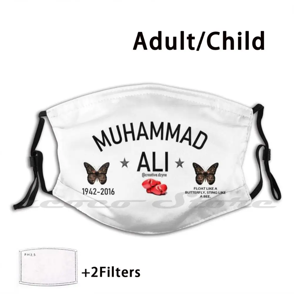 Muhammad Ali-" The Greatest " Mask Adult Child Washable Pm2.5 Filter Logo Creativity Muhammadali Thegreatest
Muhammad Ali-" The Greatest " Mask Adult Child Washable Pm2.5 Filter Logo Creativity Muhammadali Thegreatest