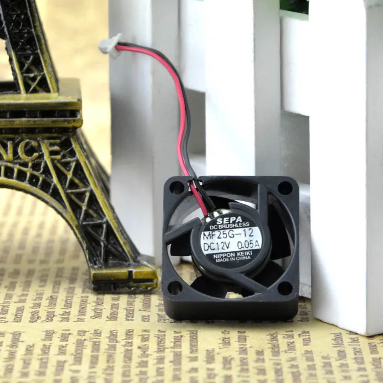 Packaging SEPA 2510 MF25G-12 12v 0.05a Micro Equipment Cooling Fan
Packaging SEPA 2510 MF25G-12 12v 0.05a Micro Equipment Cooling Fan
