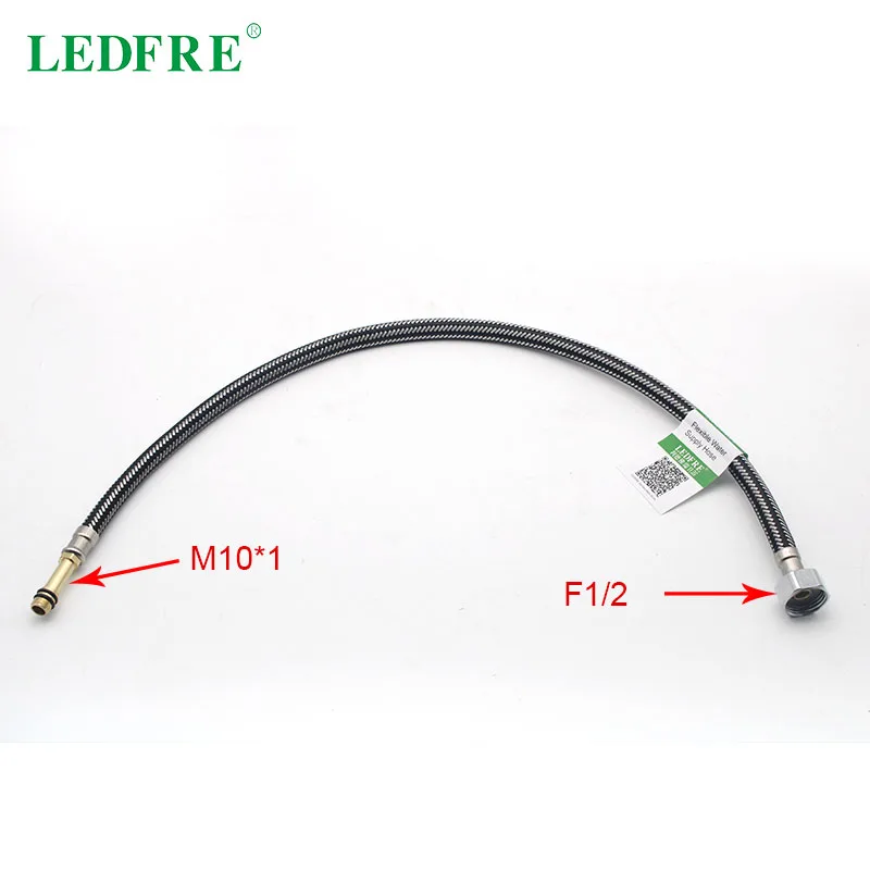 LEDFRE 304 Stainless Steel Braided Hose Single Head Pointed Kitchen Sink Basin Hot and Cold Water Faucet Inlet Pipe LF15318B
LEDFRE 304 Stainless Steel Braided Hose Single Head Pointed Kitchen Sink Basin Hot and Cold Water Faucet Inlet Pipe LF15318B