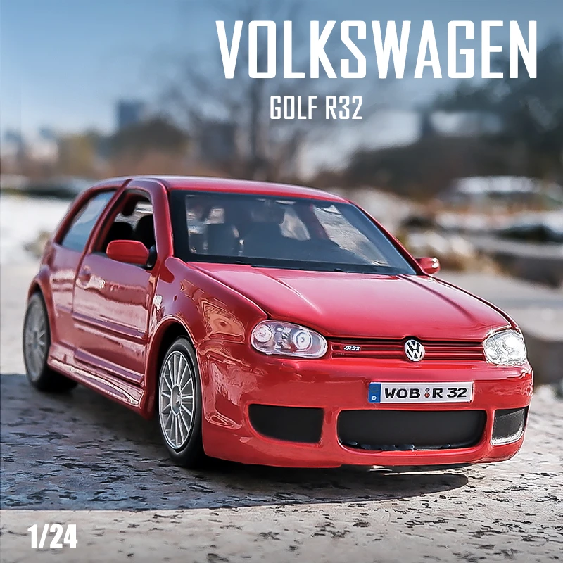 Maisto 1:24 Volkswagen Golf R32 Alloy car model die-casting model car simulation car decoration collection gift toy
Maisto 1:24 Volkswagen Golf R32 Alloy car model die-casting model car simulation car decoration collection gift toy