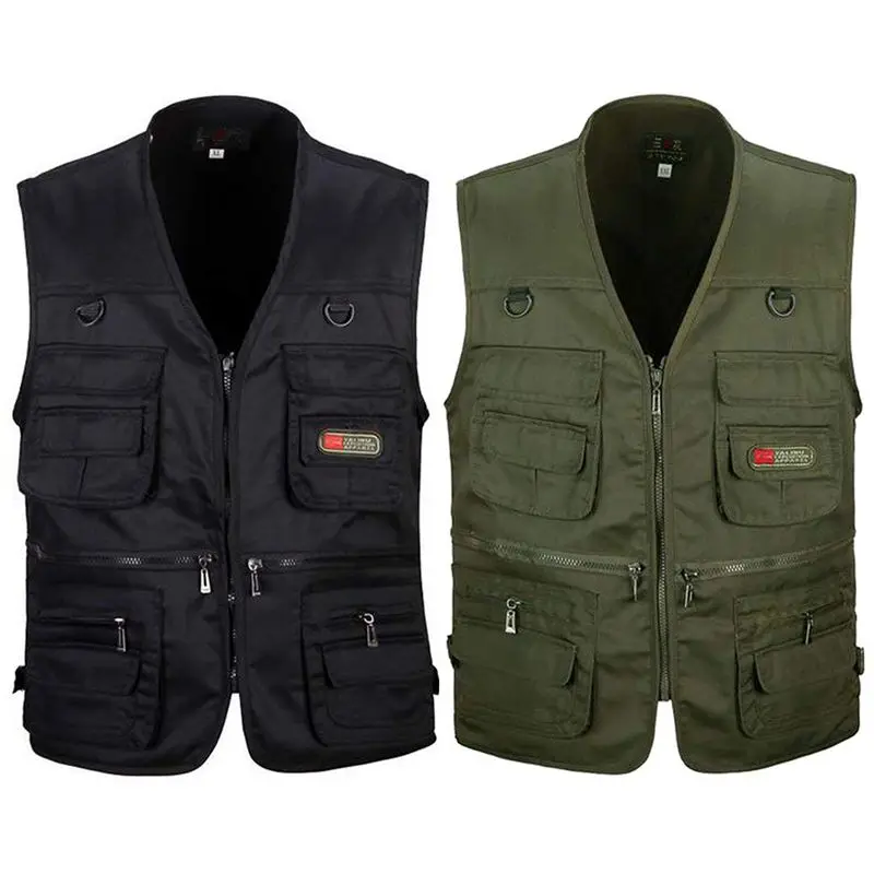 Men's Fishing Vest with Multi-Pocket Zip for Photography / Hunting / Travel Outdoor Sport
Men's Fishing Vest with Multi-Pocket Zip for Photography / Hunting / Travel Outdoor Sport