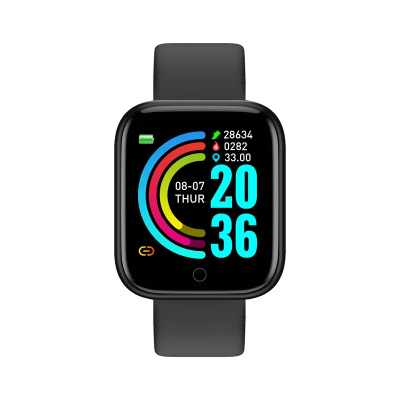 Y68 macarone smart Bracelet D20 macarone cross border new heart rate and blood pressure multifunctional Bluetooth Watch
Y68 macarone smart Bracelet D20 macarone cross border new heart rate and blood pressure multifunctional Bluetooth Watch