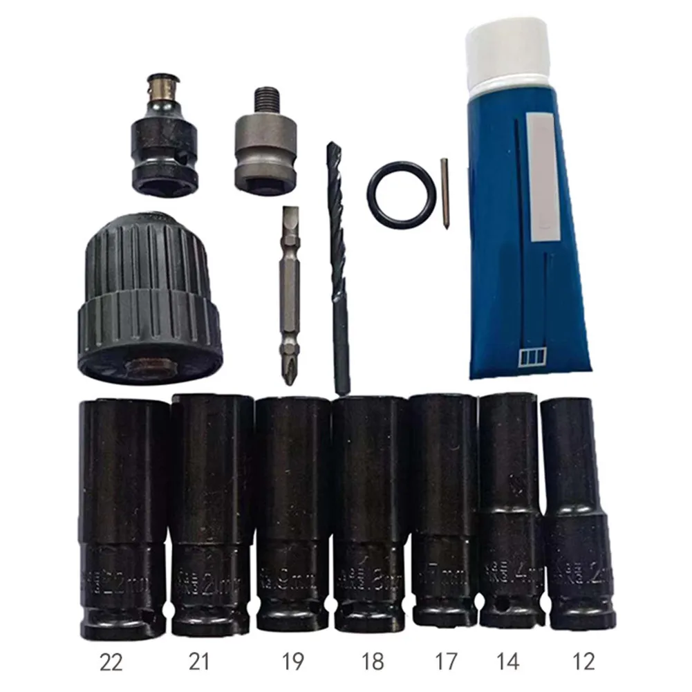 15pc/set Electric Wrench Socket Lengthen Enlarge Hand Drill Socket Pneumatic Extension Set Cars Trucks Vans Repair Tools
15pc/set Electric Wrench Socket Lengthen Enlarge Hand Drill Socket Pneumatic Extension Set Cars Trucks Vans Repair Tools