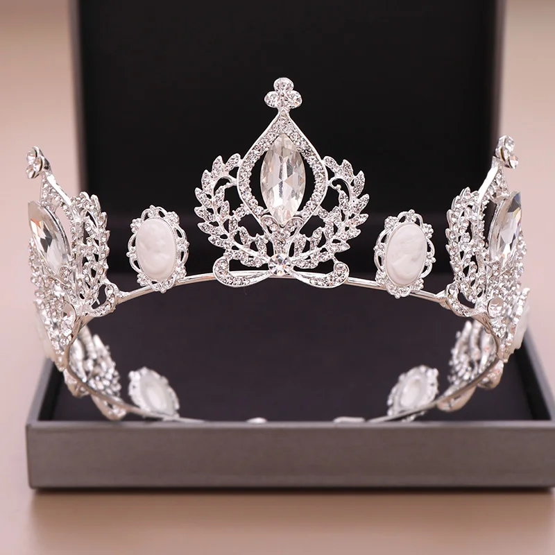 Luxury Baroque Crystal Crown Wedding Hair Ornaments Headbands Bride Tiaras And Crowns BN
Luxury Baroque Crystal Crown Wedding Hair Ornaments Headbands Bride Tiaras And Crowns BN