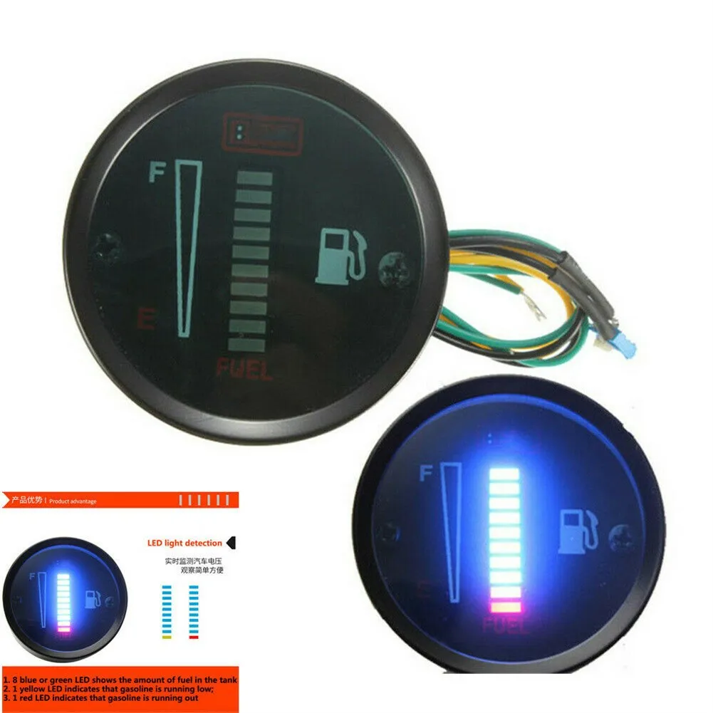 2\" 52mm 12V Car Boat Motorcycle Fuel Level Meter LED Display Digital Gauge Car Accessories High-quality Fuel Gauge
2\" 52mm 12V Car Boat Motorcycle Fuel Level Meter LED Display Digital Gauge Car Accessories High-quality Fuel Gauge
