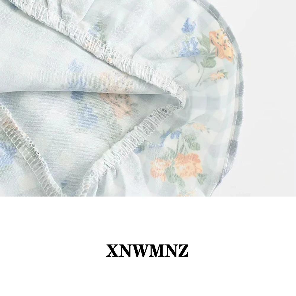 XNWMNZ summer women's dress 2021 Woman Plaid Mini Dress Sleeveless V-Neck Floral Printed Folds Draped Bow Thin Straps Dresses 
XNWMNZ summer women's dress 2021 Woman Plaid Mini Dress Sleeveless V-Neck Floral Printed Folds Draped Bow Thin Straps Dresses