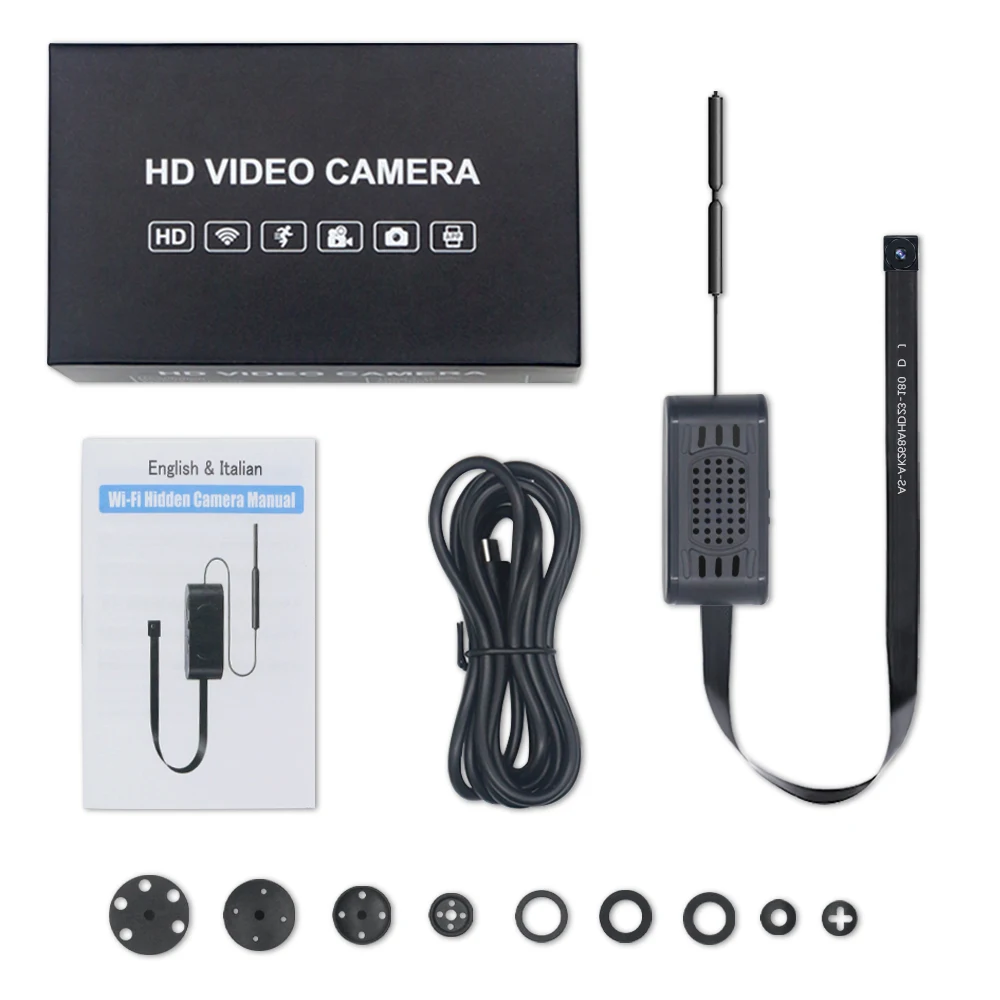 Mini WIFI Camera Full HD 1080P Smallest Video Recorder Mini DVR Camcorders Tuya Micro Camera IP WIFI Secret Camera Module
Mini WIFI Camera Full HD 1080P Smallest Video Recorder Mini DVR Camcorders Tuya Micro Camera IP WIFI Secret Camera Module