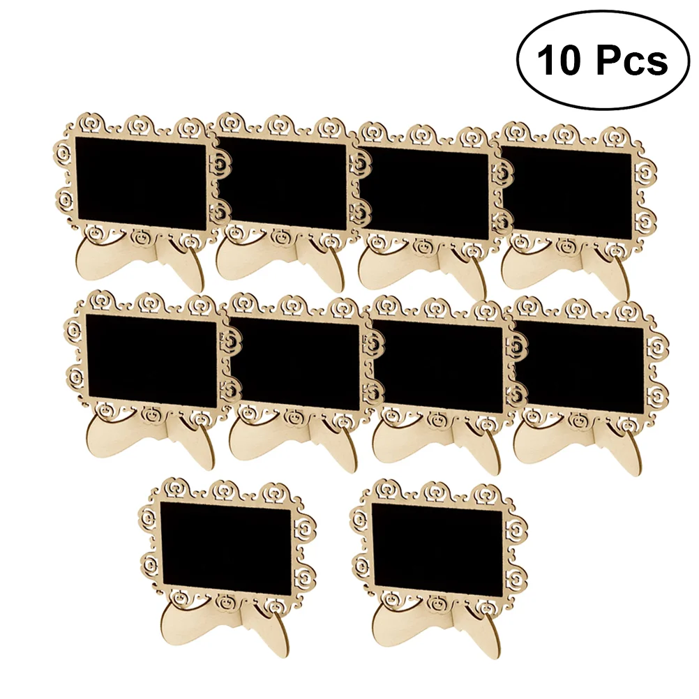 10pcs Mini Chalkboards Blackboard with Stand for Message Board Signs Wedding Parties Favor
10pcs Mini Chalkboards Blackboard with Stand for Message Board Signs Wedding Parties Favor