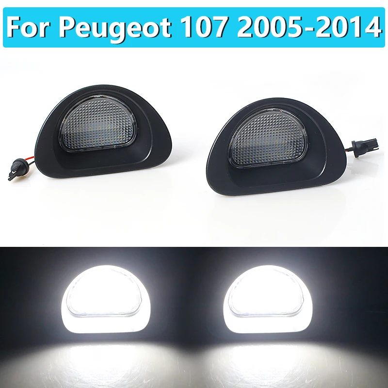 1 Pair Singal light For Citroen C1 2005-2013 For Peugeot 107 2005-2014 Car LED license Number Plate Light Lamp Signal Light
1 Pair Singal light For Citroen C1 2005-2013 For Peugeot 107 2005-2014 Car LED license Number Plate Light Lamp Signal Light