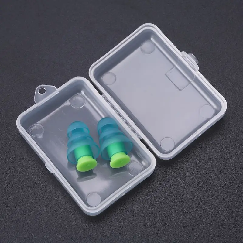1 Pair Silicone Earplugs Noise Cancelling Reusable Ear Plugs Hearing Protection L4MD
1 Pair Silicone Earplugs Noise Cancelling Reusable Ear Plugs Hearing Protection L4MD