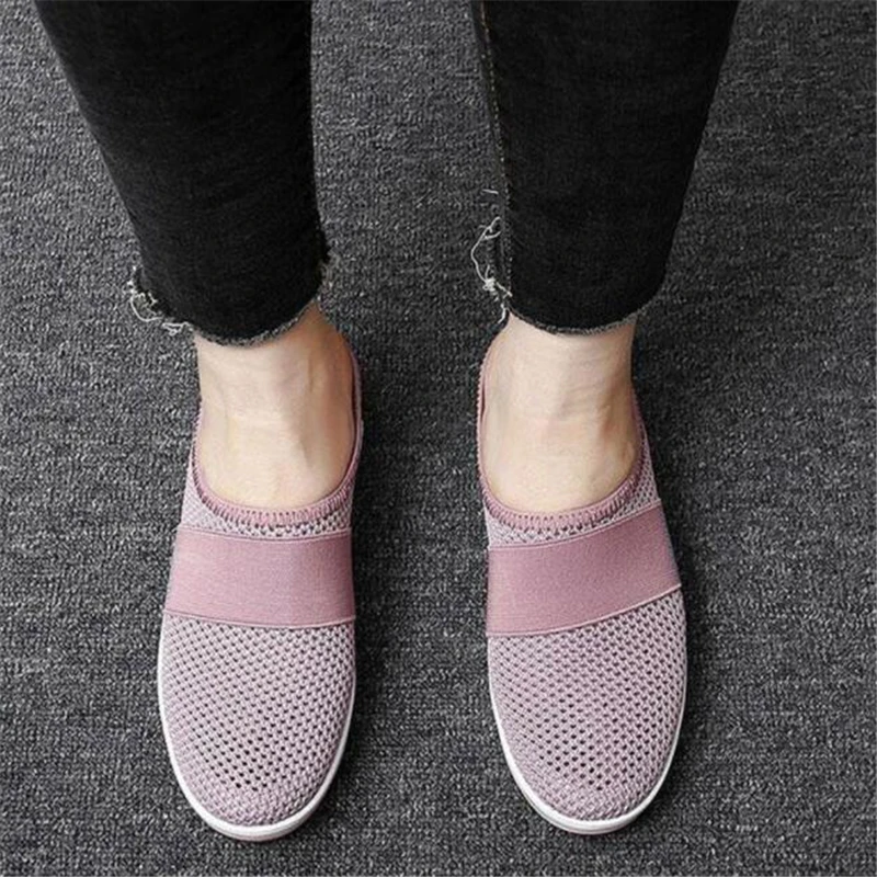 New Mesh Breathable Mules Sandals Woman's 2021 New Autumn Non Slip Wedges Cozy Slides Designer Sport Slippers Walking Shoes Lady
New Mesh Breathable Mules Sandals Woman's 2021 New Autumn Non Slip Wedges Cozy Slides Designer Sport Slippers Walking Shoes Lady