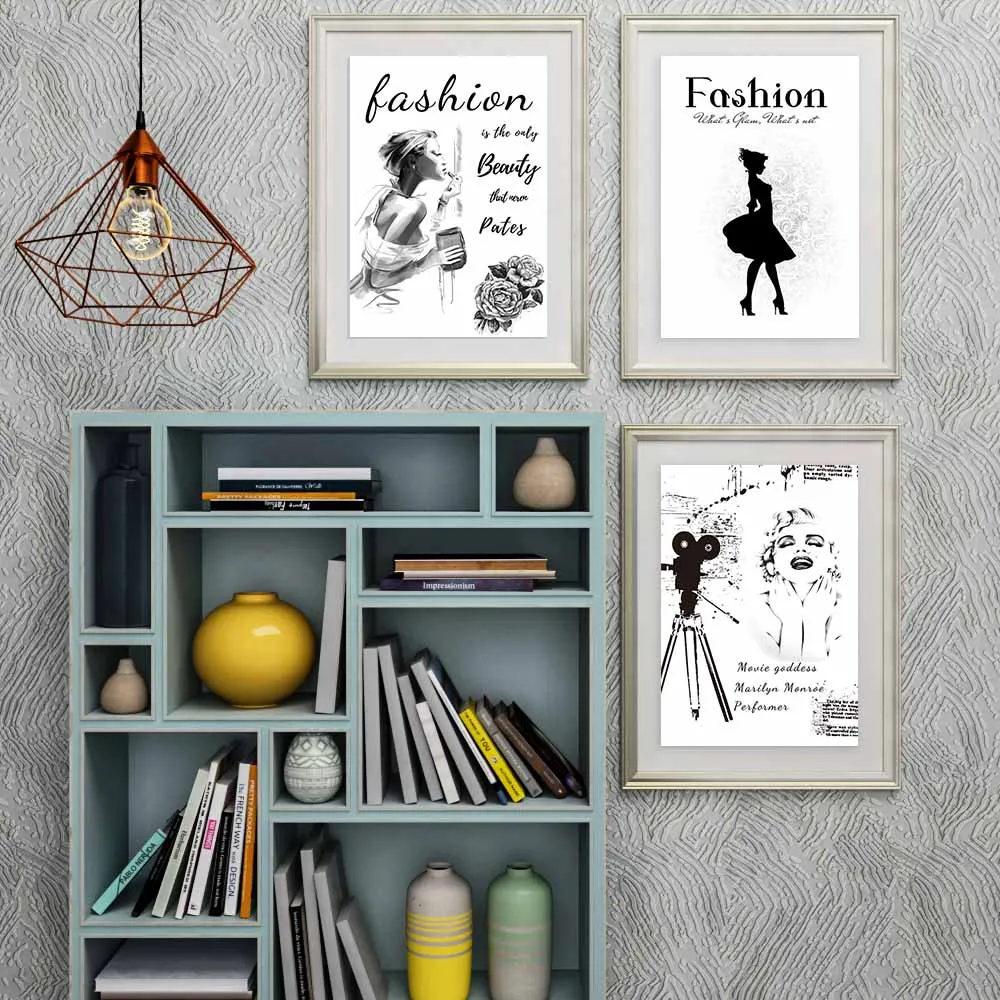 Now Fashion Wall Art Painting Black and White Style Poster Perfume High Heel Shoes Canvas Painting Girl Bedroom Home Decorative
Now Fashion Wall Art Painting Black and White Style Poster Perfume High Heel Shoes Canvas Painting Girl Bedroom Home Decorative