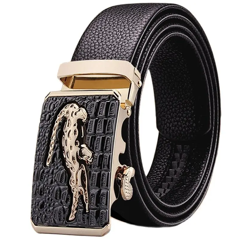 Leather Belts for Men 3.5cm Width Brand Fashion Automatic Buckle Black Genuine Leather Belt Men's Belts Cow
Leather Belts for Men 3.5cm Width Brand Fashion Automatic Buckle Black Genuine Leather Belt Men's Belts Cow