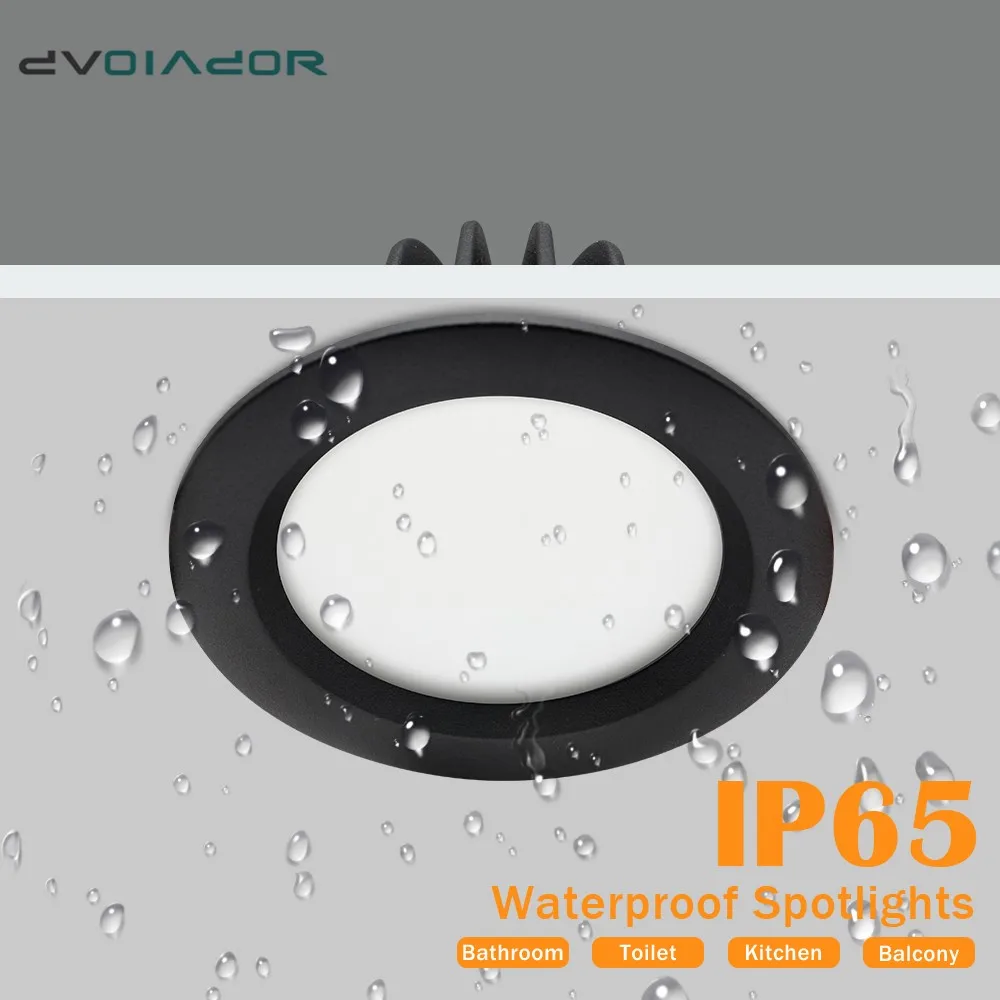 Bathroom Waterproof LED Downlight 15W 12W IP65 Recessed LED lamp lights for Outdoor waterproof Spot light AC220V 110V
Bathroom Waterproof LED Downlight 15W 12W IP65 Recessed LED lamp lights for Outdoor waterproof Spot light AC220V 110V