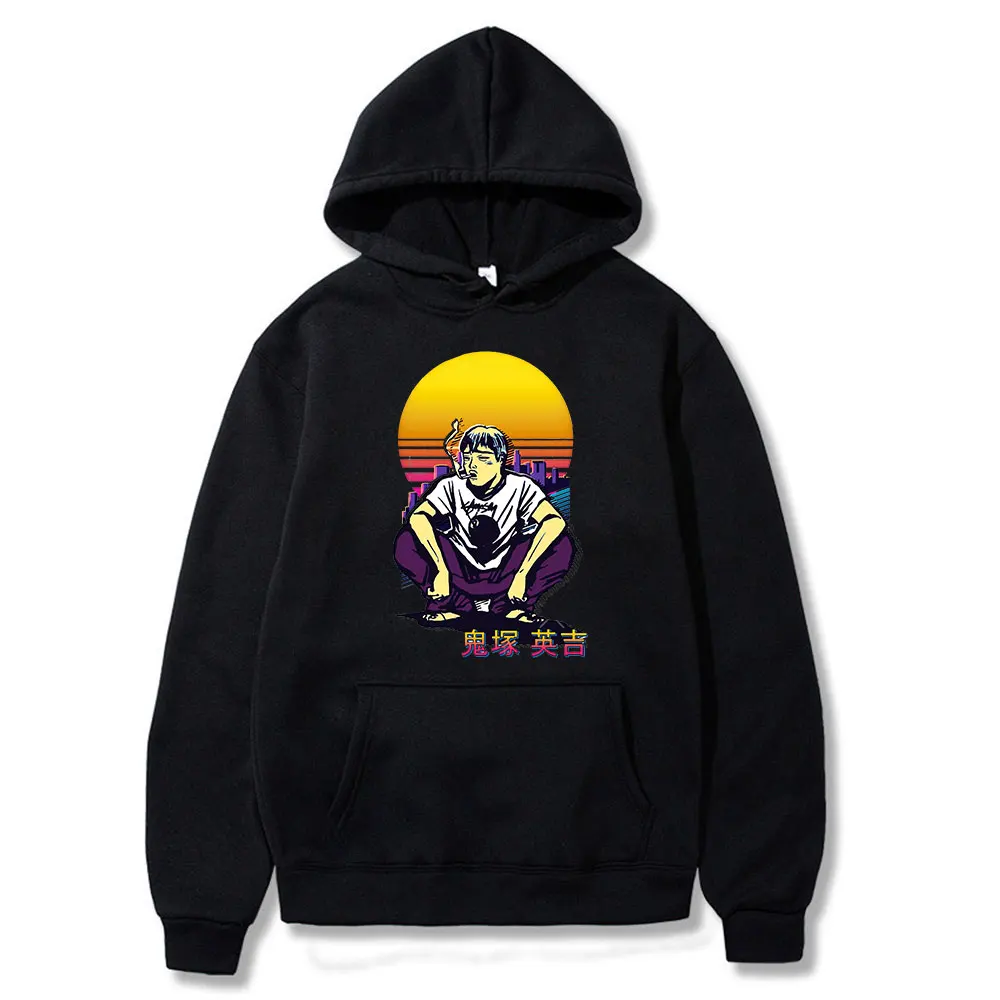 Hot Sale Tops Great Teacher Onizuka Gto Popular Style Print Wears High Quality Hoodie Cotton Unsiex Wear Classic Couple Clothing
Hot Sale Tops Great Teacher Onizuka Gto Popular Style Print Wears High Quality Hoodie Cotton Unsiex Wear Classic Couple Clothing