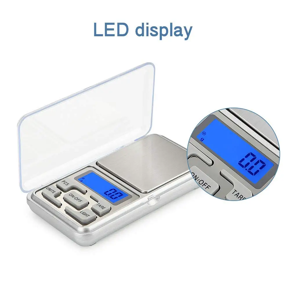 200g/300g/500g x 0.01g /0.1g/Mini Presicion Pocket Electronic Digital Scale for Gold Jewelry Balance Gram Scales
200g/300g/500g x 0.01g /0.1g/Mini Presicion Pocket Electronic Digital Scale for Gold Jewelry Balance Gram Scales