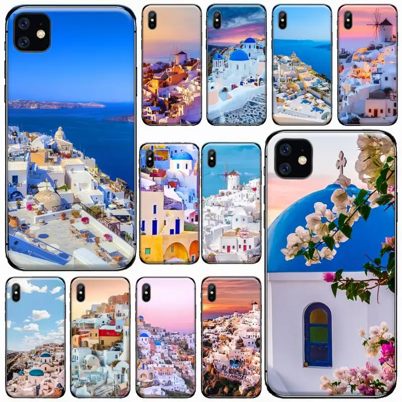 Oia Santorini Greece lanscape Phone Case for iPhone 11 12 pro XS MAX 8 7 6 6S Plus X 5S SE 2020 XR Soft silicone
Oia Santorini Greece lanscape Phone Case for iPhone 11 12 pro XS MAX 8 7 6 6S Plus X 5S SE 2020 XR Soft silicone