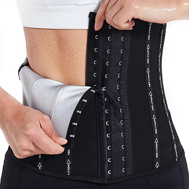 

Waist Trainer Silver Ion Coating Women Body Shaper Waist Croset Cincher Tummy Control Sport Girdle Weight Loss Slimming Trimmer