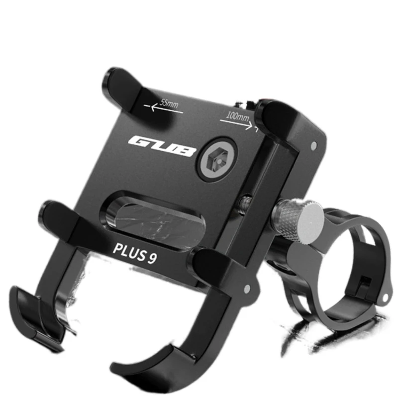 PLUS 9 Bicycle Aluminum Alloy Mobile Phone Holder Motorcycle Electric Bike Mountain Bike Navigation Frame
PLUS 9 Bicycle Aluminum Alloy Mobile Phone Holder Motorcycle Electric Bike Mountain Bike Navigation Frame