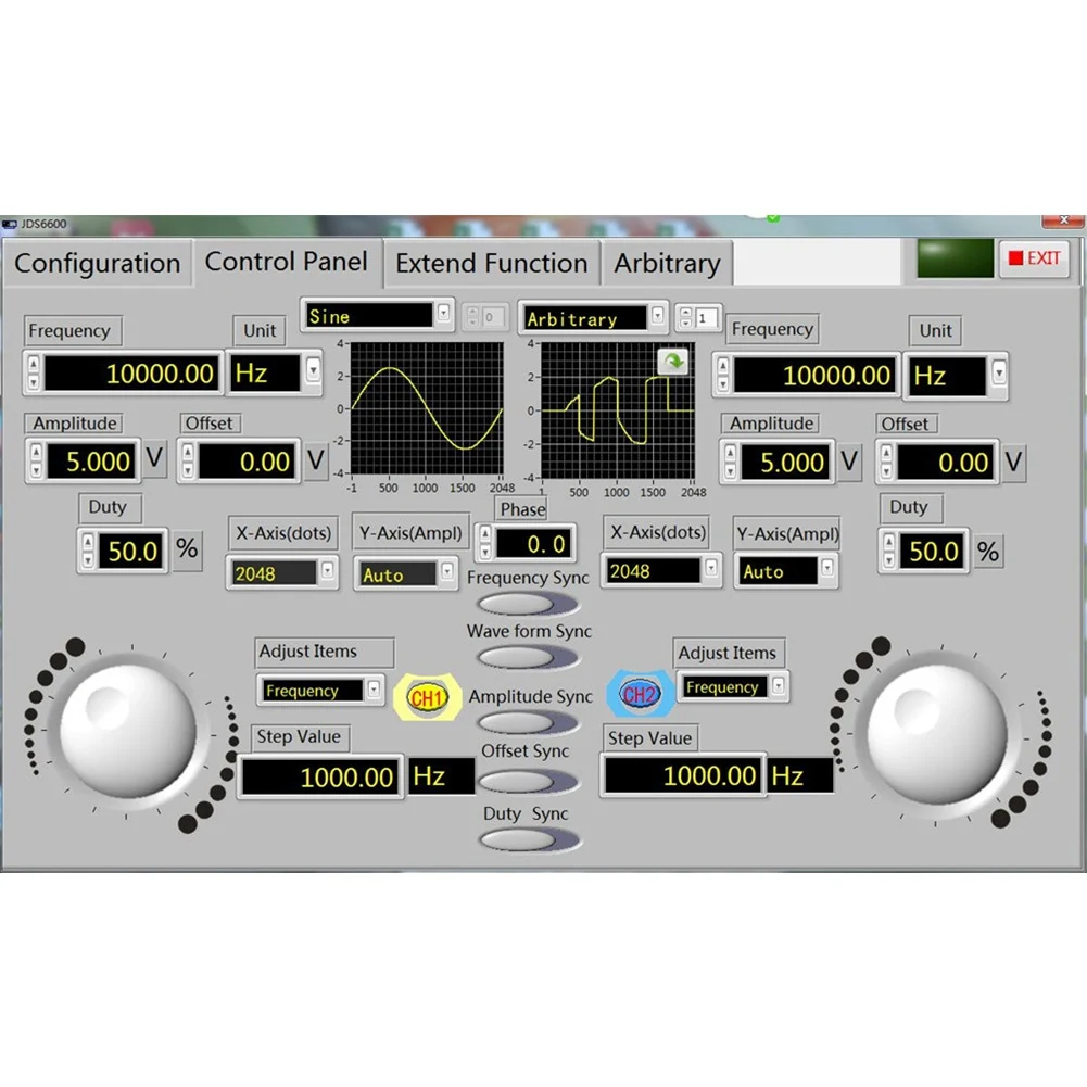 JDS6600 40MHz Digital Control DDS Dual-Channel Arbitrary Waveform Functional Signal Generator Frequency Meter
JDS6600 40MHz Digital Control DDS Dual-Channel Arbitrary Waveform Functional Signal Generator Frequency Meter