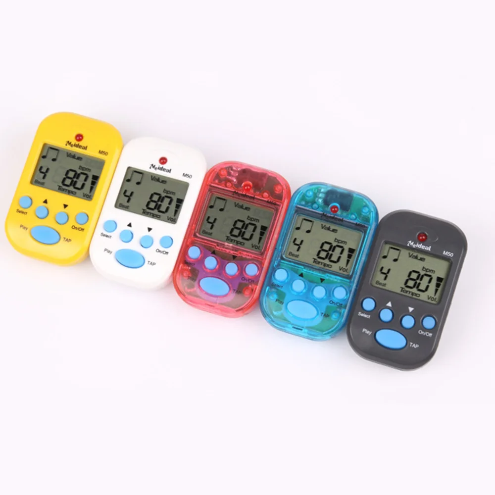 Guitar Digital Beat Tempo Universal Mini Metronome Mechanical Metronome High Accuracy with Clip (Black)
Guitar Digital Beat Tempo Universal Mini Metronome Mechanical Metronome High Accuracy with Clip (Black)