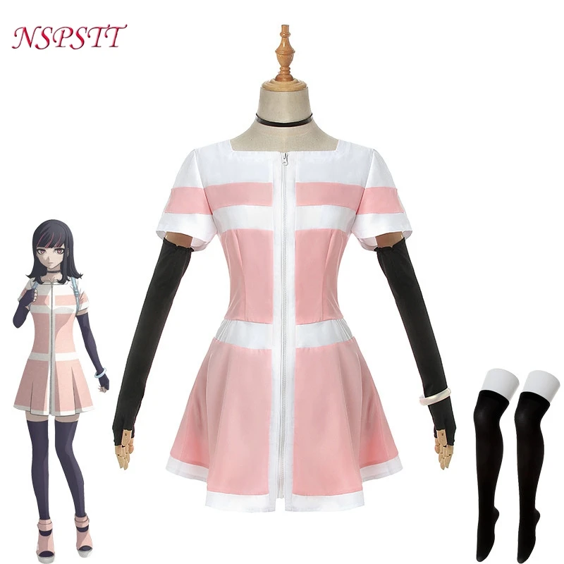 NSPSTTT Ordinary Person Swindler Cosplay Costume Anime Akudama Drive Cosplay Costume Halloween Dress Women Pink Uniform
NSPSTTT Ordinary Person Swindler Cosplay Costume Anime Akudama Drive Cosplay Costume Halloween Dress Women Pink Uniform