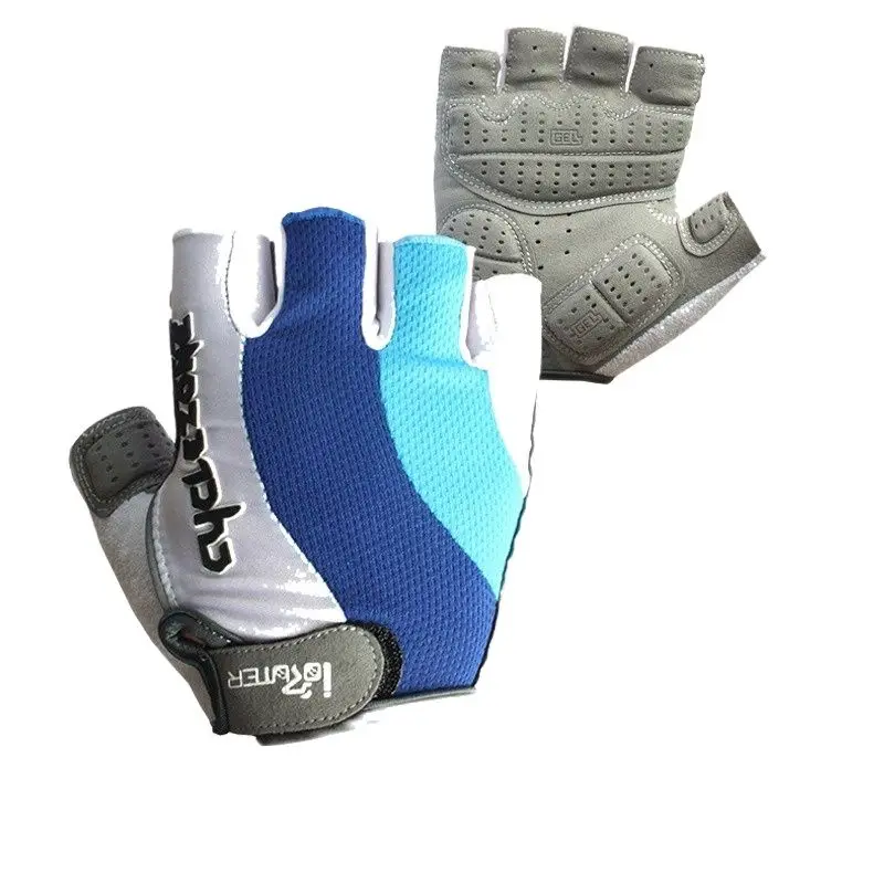 Cycling Gloves Mountain Bike Supplies Blue and White Half-finger Gloves Bicycle Accessories Equipment
Cycling Gloves Mountain Bike Supplies Blue and White Half-finger Gloves Bicycle Accessories Equipment
