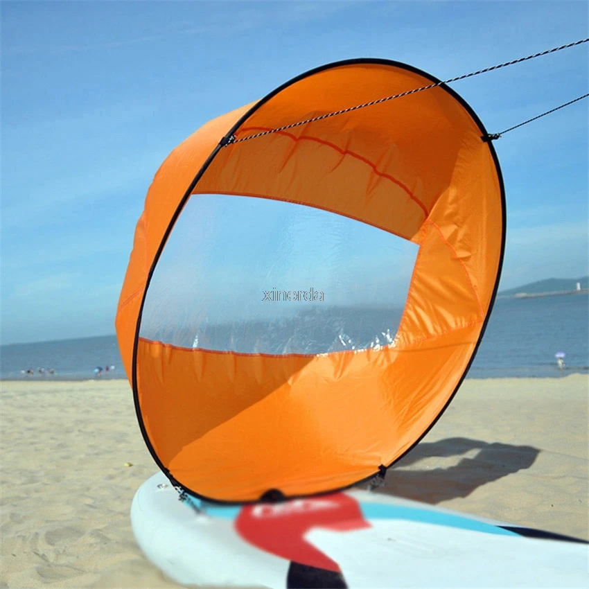 42"/108cm Big Size Foldable Kayak Rowing Boat Downwind Wind Sail Canoe Paddle Board With Clear Window Drifting Boat Accessory
42"/108cm Big Size Foldable Kayak Rowing Boat Downwind Wind Sail Canoe Paddle Board With Clear Window Drifting Boat Accessory