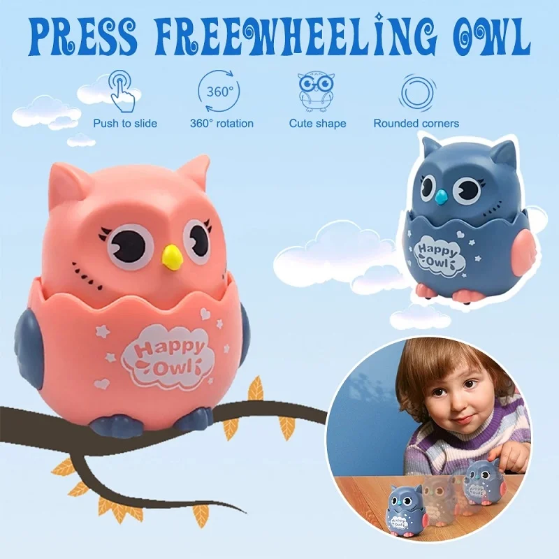 1/4Pcs Electric Toys Pressing Inertial Sliding Owl Dinosaur Snail Mini Electronic Pets Freewheeling Animals Kids Educational Toy
1/4Pcs Electric Toys Pressing Inertial Sliding Owl Dinosaur Snail Mini Electronic Pets Freewheeling Animals Kids Educational Toy