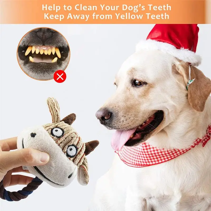 Dog Toy Animal Plush Toy Dog Chew Toy Interactive Toy for Small Medium Large Dogs Pet Supplies
Dog Toy Animal Plush Toy Dog Chew Toy Interactive Toy for Small Medium Large Dogs Pet Supplies