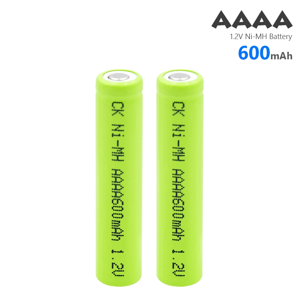 2pcs 1.2V Ni-MH AAAA Rechargeable Batteries AM6 LR61 MN2500 E96 LR61 Battery 600mAh For Surface Pen E96BP2 LR8D425
2pcs 1.2V Ni-MH AAAA Rechargeable Batteries AM6 LR61 MN2500 E96 LR61 Battery 600mAh For Surface Pen E96BP2 LR8D425