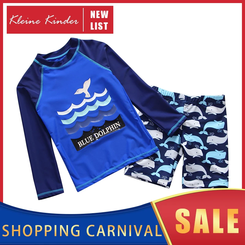 Kids Swimsuit UPF50 Sunscreen Swimwear Boys Long Sleeves UV Rashguard Boy Children Swimming Suit Child Bath Clothes Beach Wear
Kids Swimsuit UPF50 Sunscreen Swimwear Boys Long Sleeves UV Rashguard Boy Children Swimming Suit Child Bath Clothes Beach Wear