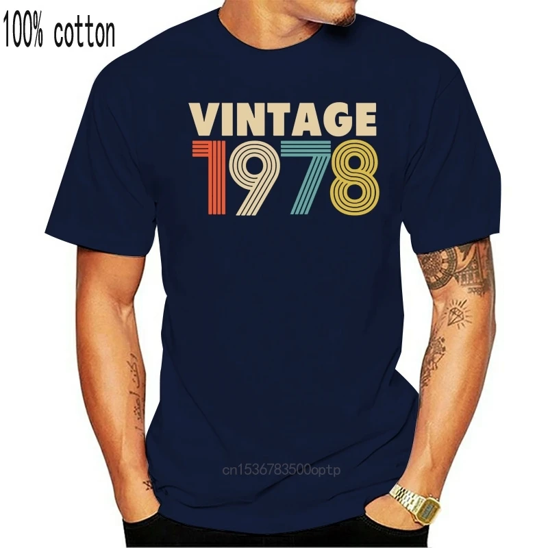 Vintage Born In 1978 T-shirt For Men Top Streetwear Cotton Plus Size Drop Shipping
Vintage Born In 1978 T-shirt For Men Top Streetwear Cotton Plus Size Drop Shipping