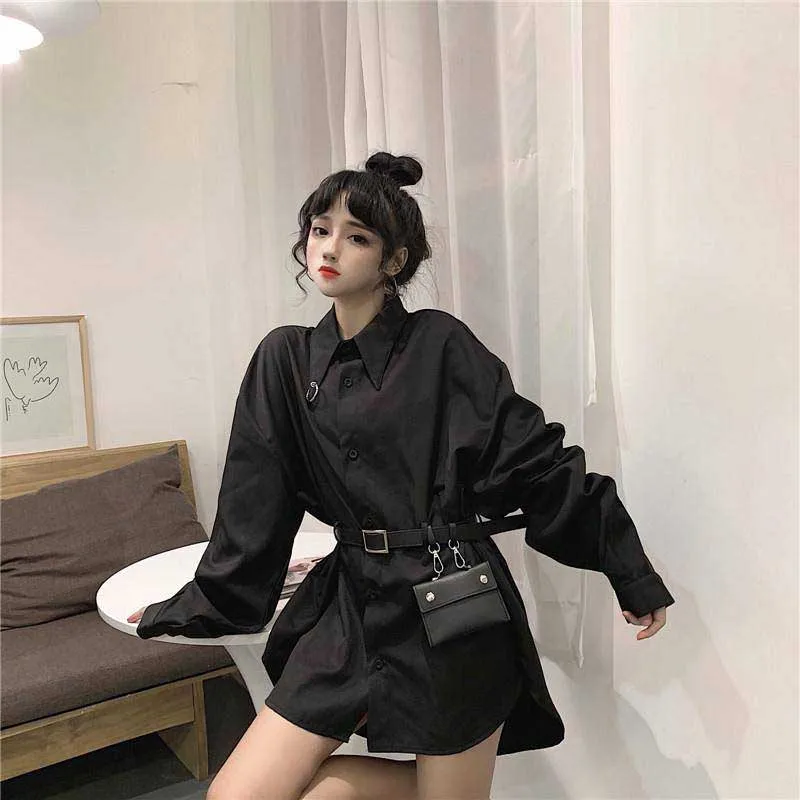 NiceMix Plus Size Harajuku Korean Style Blouses Women's Clothing Long Tops Moda Feminina Spring Fall Shirts Black Blusas Mujer D
NiceMix Plus Size Harajuku Korean Style Blouses Women's Clothing Long Tops Moda Feminina Spring Fall Shirts Black Blusas Mujer D