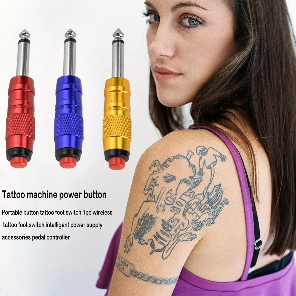 Aluminum Alloy Smart Wireless Tattoo Foot Switch Plug Pedal Switch Tattoo Clip Cord Tattoo Machine Power Button Tattoo Supplies
Aluminum Alloy Smart Wireless Tattoo Foot Switch Plug Pedal Switch Tattoo Clip Cord Tattoo Machine Power Button Tattoo Supplies