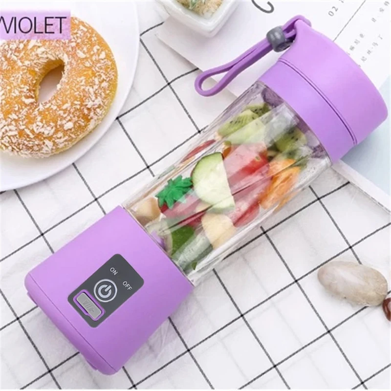 4/6 Blades Portable Blender Mixer for Smoothie Fruit Juice Milk Shakes with USB Rechargeable
4/6 Blades Portable Blender Mixer for Smoothie Fruit Juice Milk Shakes with USB Rechargeable