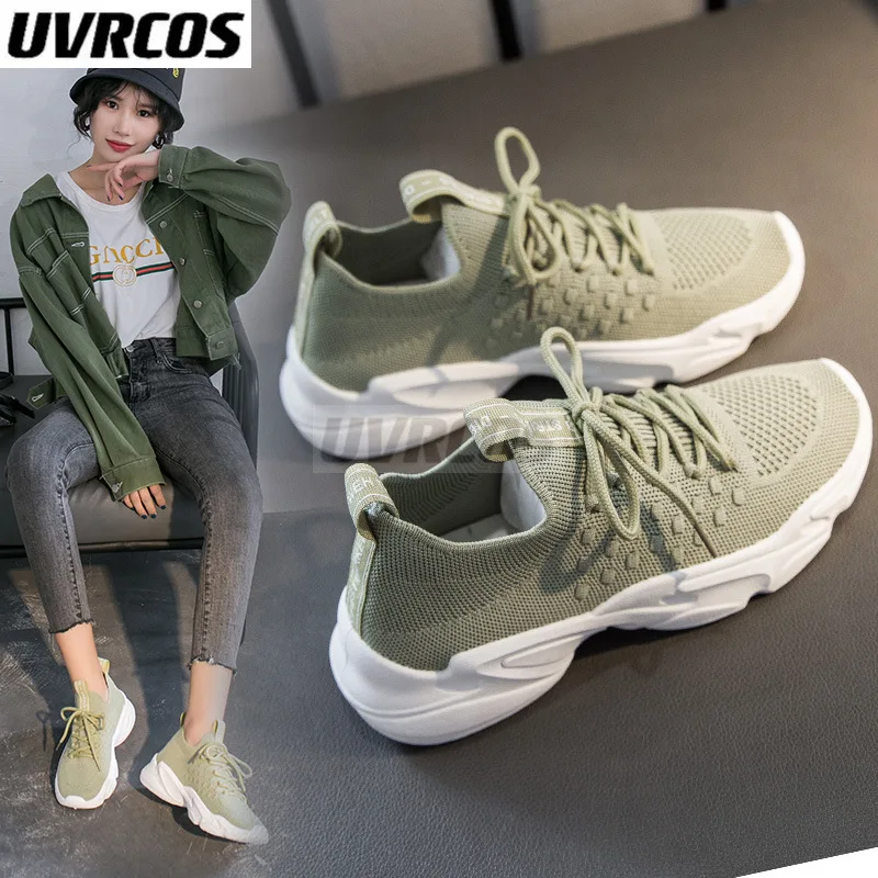 2022 Casual Sport Sneakers Female Trend Casual Women's Vulcanize Shoes Comfortable Mesh Women's Shoes
2022 Casual Sport Sneakers Female Trend Casual Women's Vulcanize Shoes Comfortable Mesh Women's Shoes