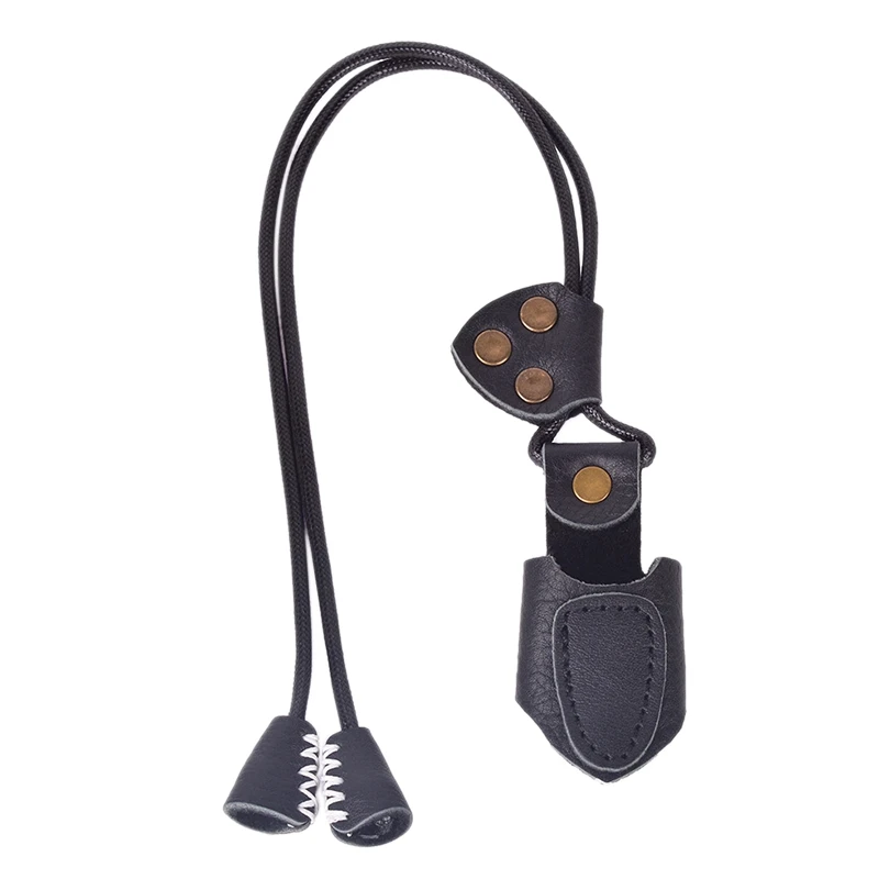 Leather Finger Guard Archery Hunting Mongolian Longbow Thumb Tab Ring Protector for Bowstring Catapult Protective Gear
Leather Finger Guard Archery Hunting Mongolian Longbow Thumb Tab Ring Protector for Bowstring Catapult Protective Gear