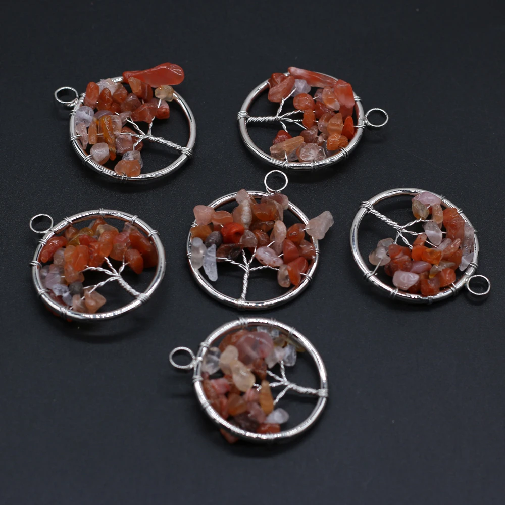 2021New Natural Stone Semi-precious Stones Round Silver Wire Red Agate Pendant Making DIY Exquisite Necklace Accessories Gift
2021New Natural Stone Semi-precious Stones Round Silver Wire Red Agate Pendant Making DIY Exquisite Necklace Accessories Gift