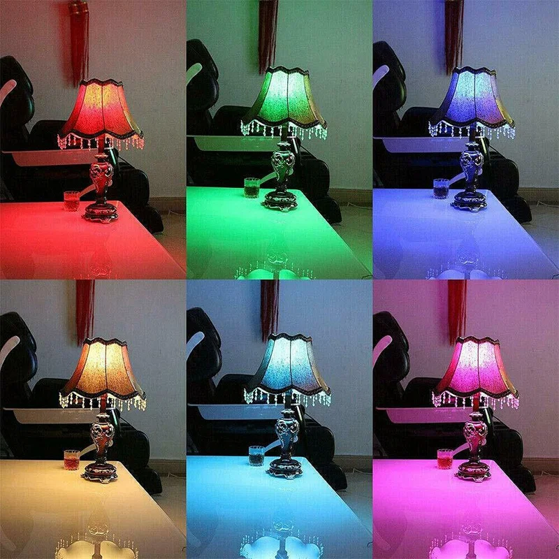 3W Smart E12 RGB LED Colorful Change Color Bulb with 24 Candle Remote Control Button Milky Lampshade
3W Smart E12 RGB LED Colorful Change Color Bulb with 24 Candle Remote Control Button Milky Lampshade