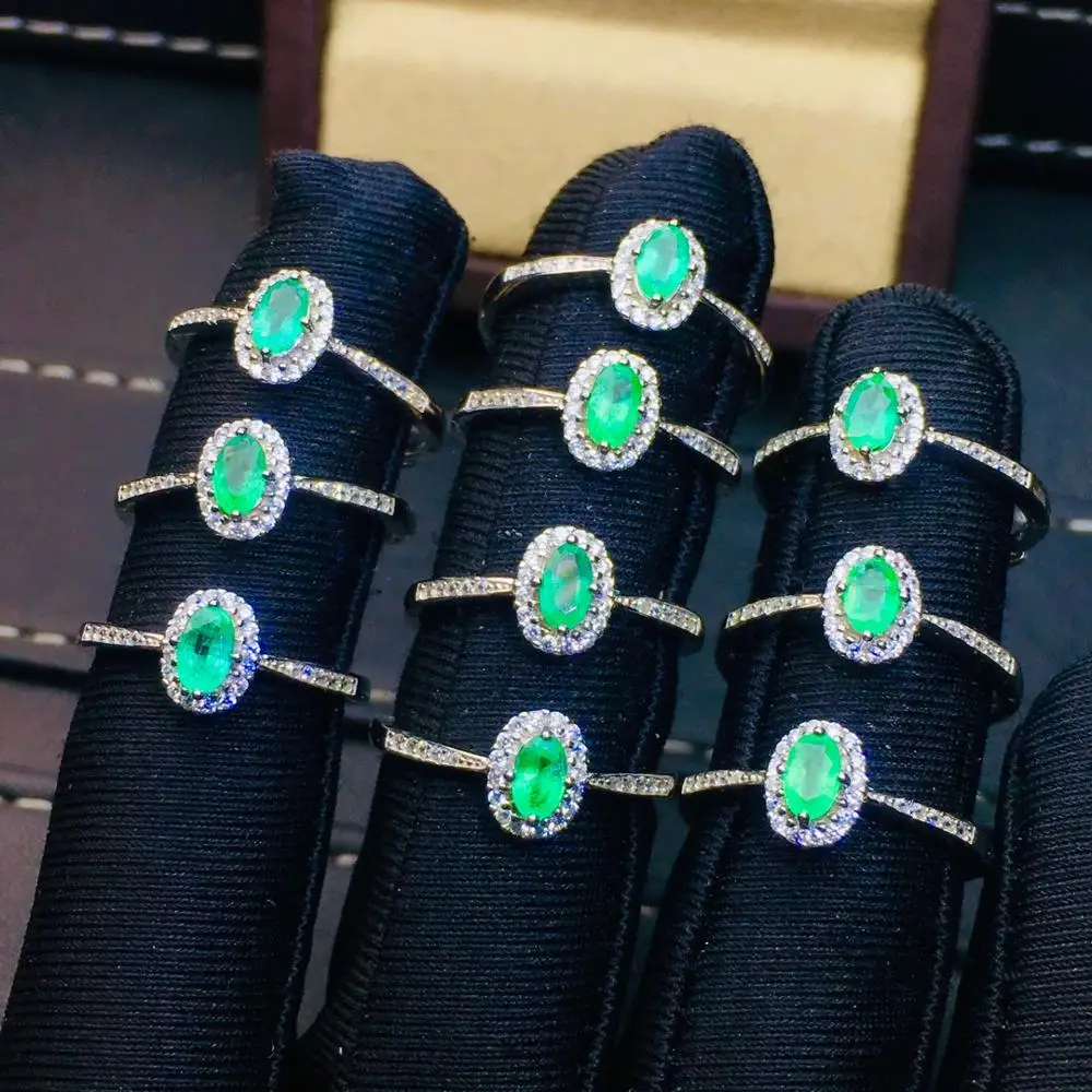 SHILOVEM 925 sterling silver Natural Emerald rings classic fine Jewelry women wedding gift new plant 3*5mm jcj0305929agml
SHILOVEM 925 sterling silver Natural Emerald rings classic fine Jewelry women wedding gift new plant 3*5mm jcj0305929agml